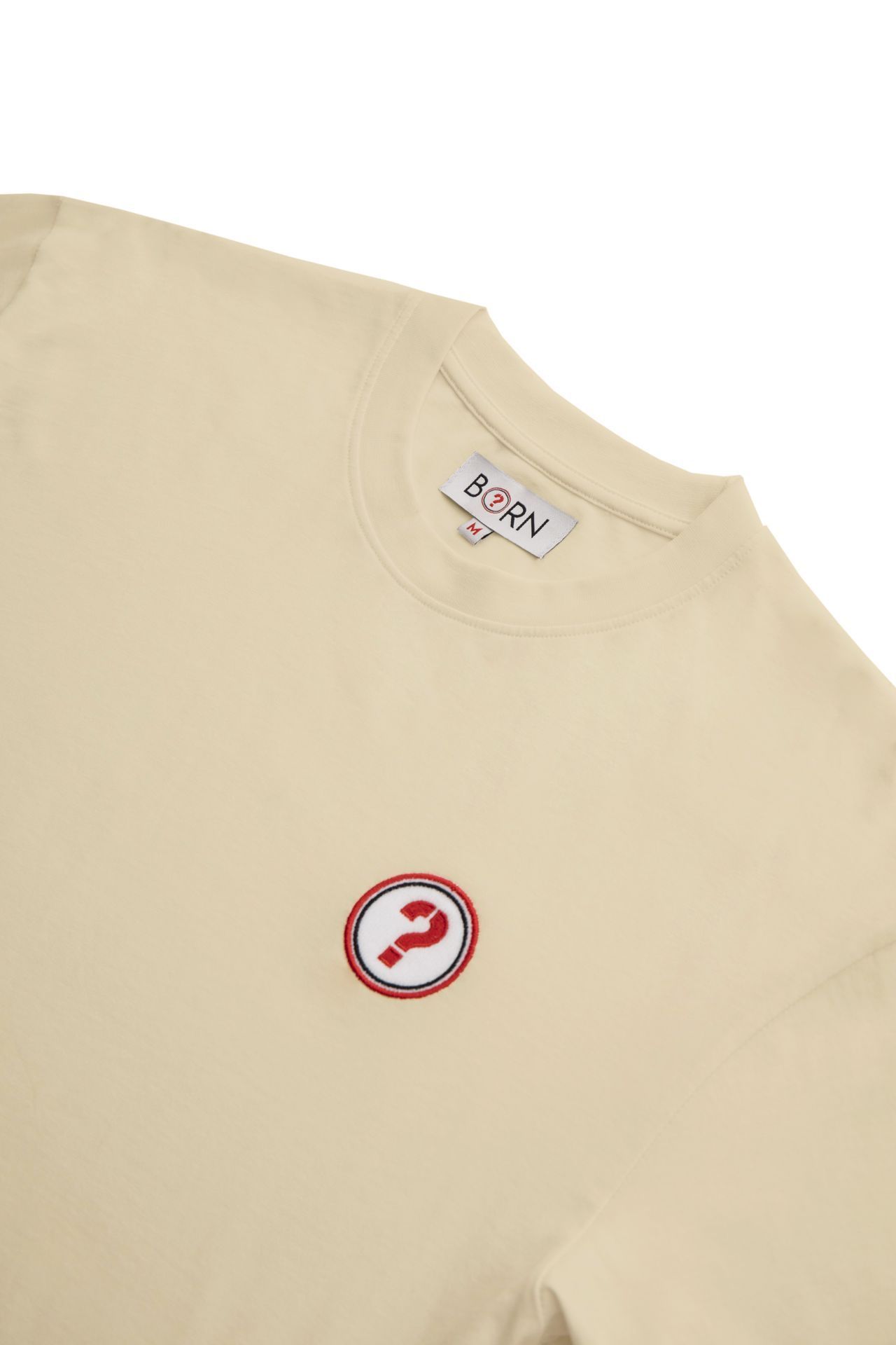 T-shirt oversize manches courtes unisexe - 100% coton bio - Concept personnalisable avec patch à scratch_2