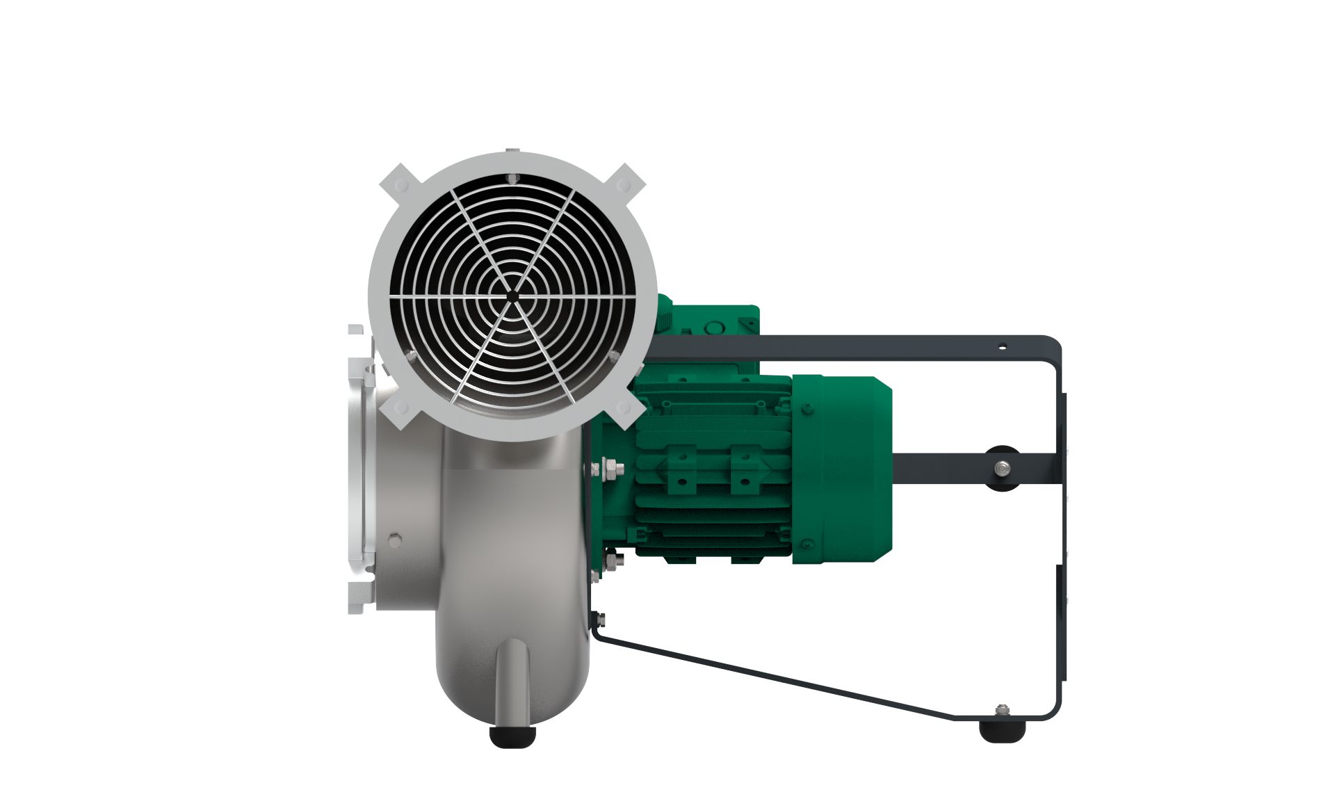 Ventilateur en fonte d'aluminium pour conditions difficiles
