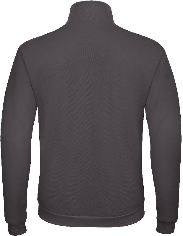 Veste de travail molleton zippée ID.206 - Réf: CGWUI26 - B&C - 50% coton / 50% polyester_2