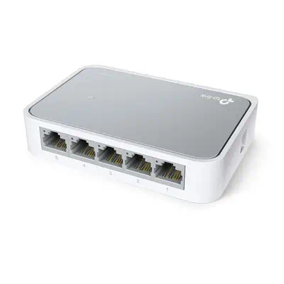 TP-Link TL-SF1005D Géré Fast Ethernet (10/100) Blanc_2