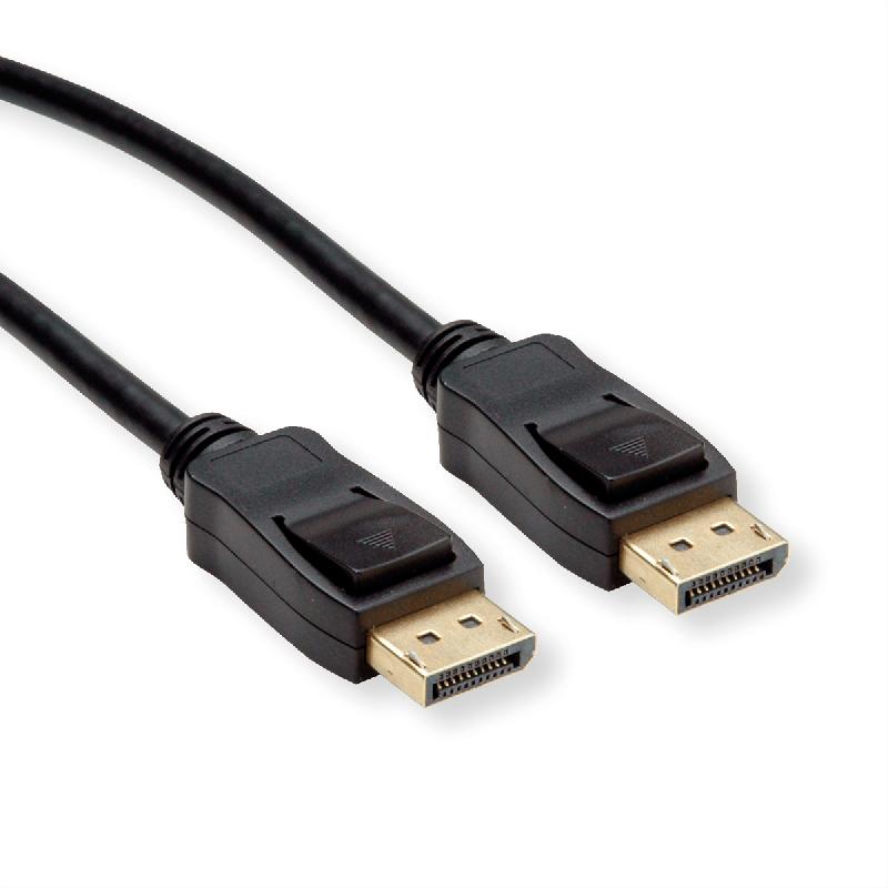 VALUE Câble DisplayPort v1.4, DP M - DP M, noir, 1,5 m_2