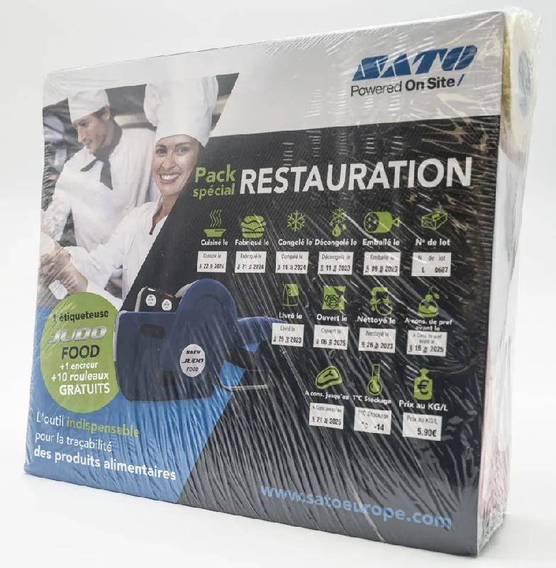 43 200 Étiquettes à adhésif Amovible - SATO JUDO FOOD_2