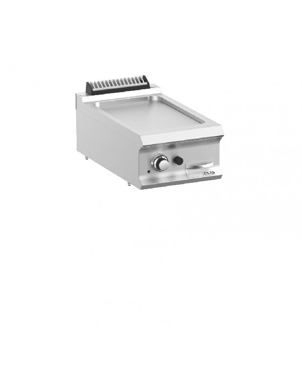 Plancha gaz - Plaque lisse en chrome 7 Kw - 400x730x250 mm - FTBG74TLC_2