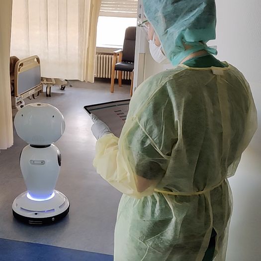 Robot D'accueil James Zorabots Assistant Nouvelle Génération Technologies De Poi_2