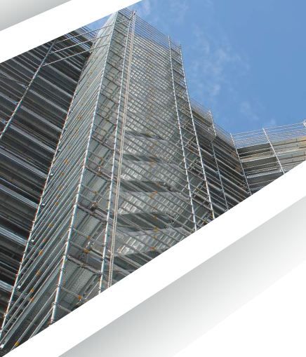 Échafaudage-cadre à douilles Condor - Hauteur 200 cm - Acier S235JR - Certifié EN12810_2