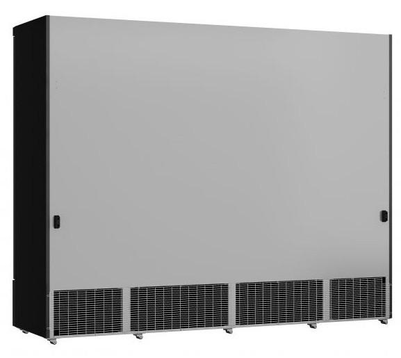 Vitrine réfrigérée murale libre-service en 4 portes de 2m50_2