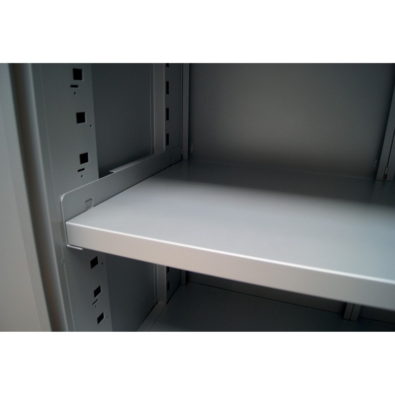 Armoire d'atelier Uniworks - 3 tablettes, 2 tiroirs, 900x450x1800 mm - EMH904518_2