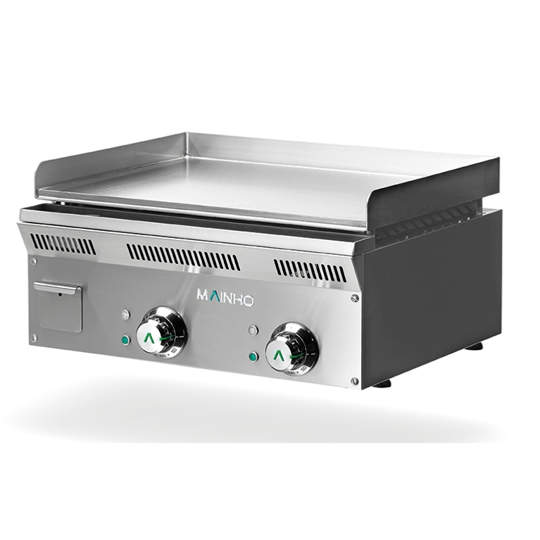 Plancha électrique ECO-LINE en CHROME - L600 | Destockage Mainho - ELP62EMC_DE_2