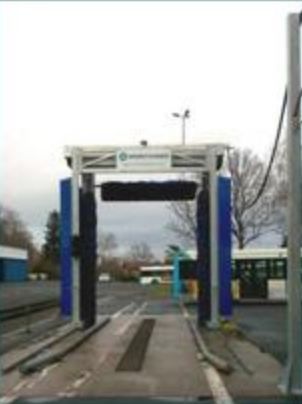 Portique de levage Montluçon - Montanier - 1 piste de lavage Stop & GO pour bus et poids lourds_2