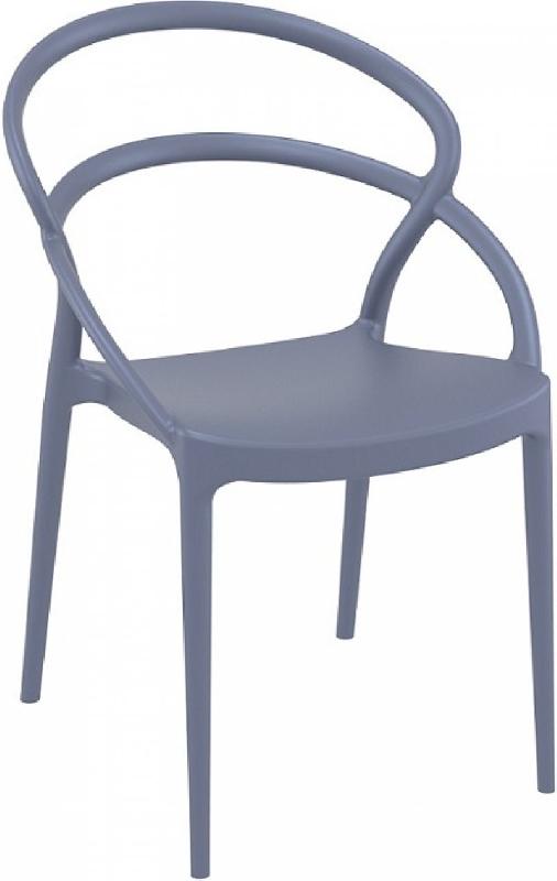 Lot de 8 Chaises empilables - Polypropylène - PIA_2