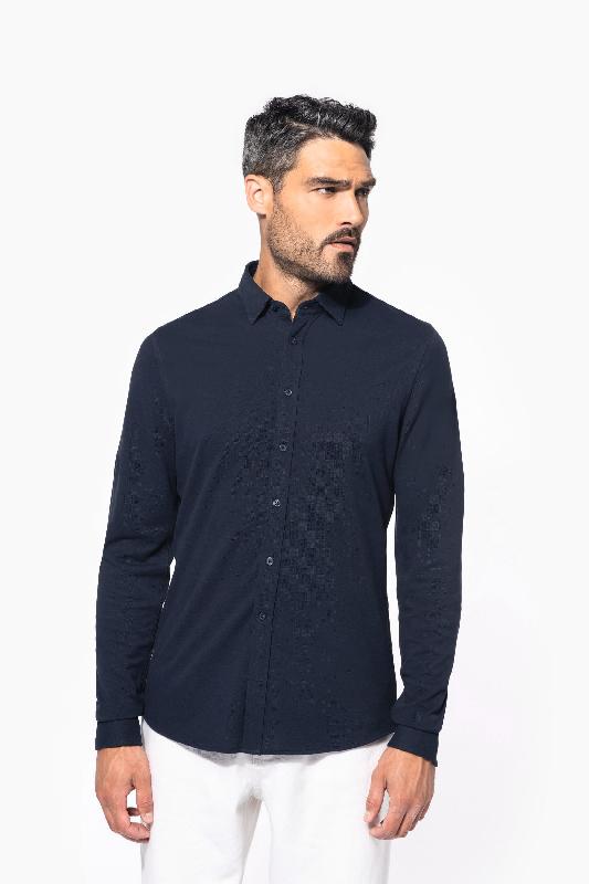 Chemise de travail maille piquée manches longues - Réf: K508 - Kariban_2
