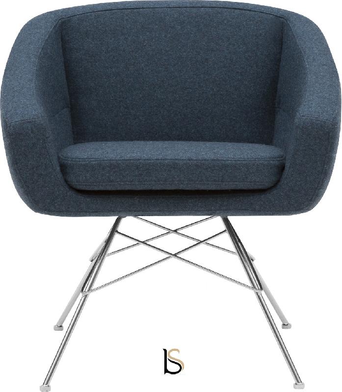 Fauteuil AIKO - Softline - Feld Bleu Fonce 582_2