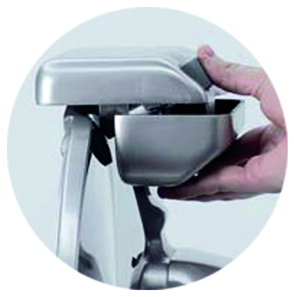 Trancheuse à gravité - Modèle GD370G - Lame 370mm - Idéal pour talons de jambon de grande taille_2