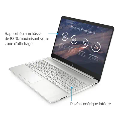 HP 15s-eq2110nf AMD Ryzen¢ 5 5500U Ordinateur portable 39,6 cm (15.6