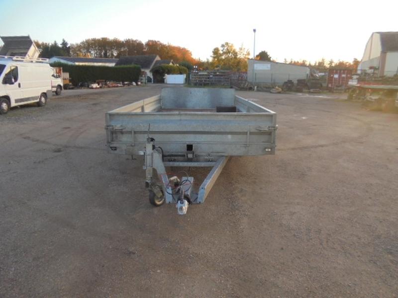 Remorque plateau basculant 3T5 Hubière - CNT 352 TD - 6,75 m x 5 m x 0,60 m - occasion_2