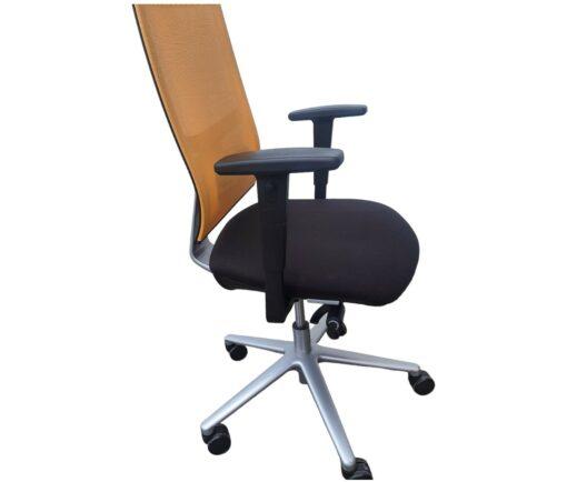 Chaise de bureau ergonomique Sitland - Team Strike d'occasion - Hauteur réglable, support lombaire et accoudoirs ajustables, dossier en maille_2