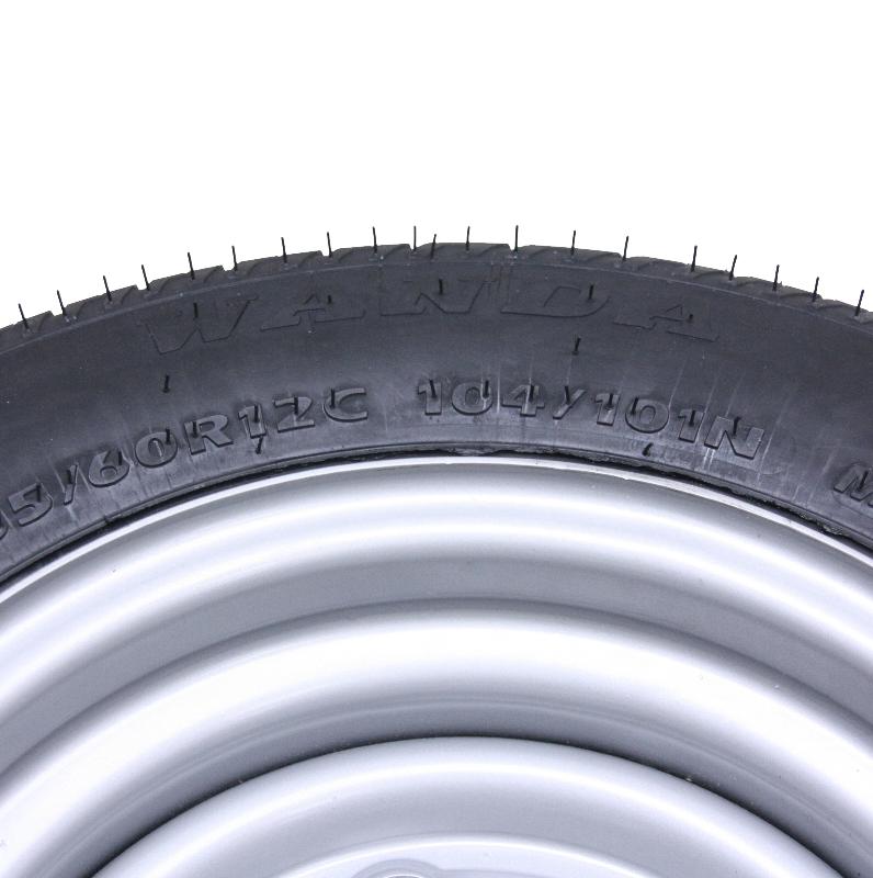185/60 R12c Roues de remorque 5 Stud 6.5 PCD Brian James Ifor Williams (Lot de 4)_2