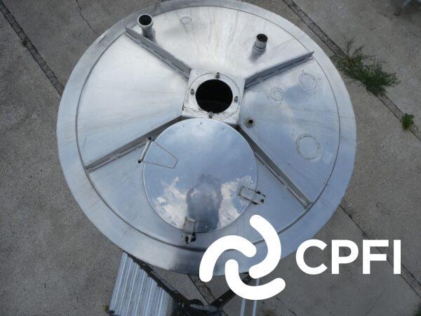 Cuve 2000 L - Numéro CUV015 - Hauteur 2300mm - Diamètre 1600mm_2