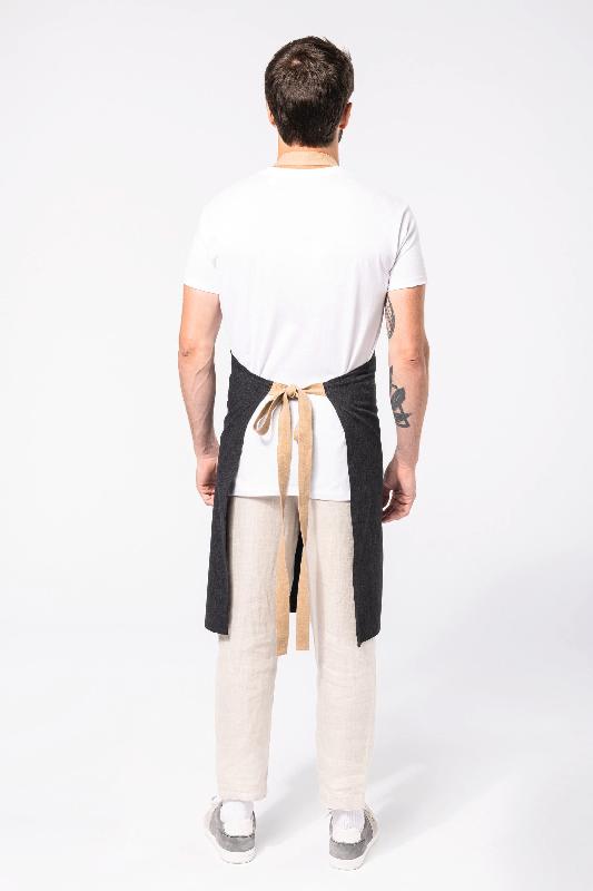 Tablier écoresponsable unisexe - Réf: K8013 - Kariban - Coton et polyester recyclés - Taille unique_2