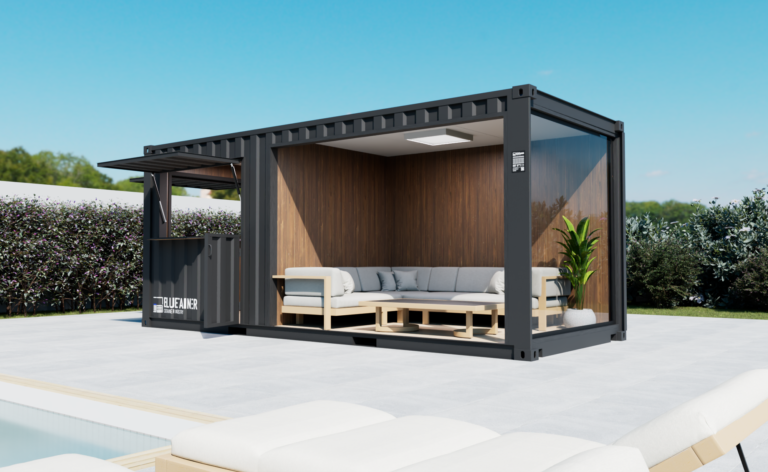Conteneur aménagé confortable, cosy et multifonctionnel pour espace extérieur - Cargo Poolhouse? 20_2