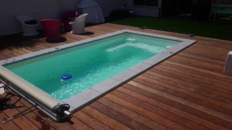 Kit mini piscine coque polyester Wallis - modèle compact (- de 10m2) avec accessoires de filtration et entretien_2