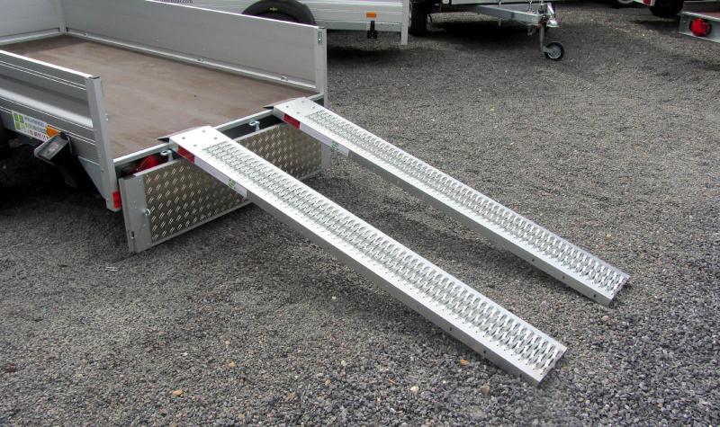 Rampe de chargement galvanisée 1.9 m pour moto - Patrick Remorques - Modèle 6739 - 200 kg max_2