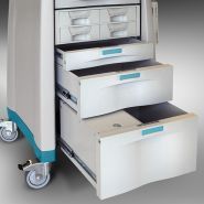 Avalo ACM - Chariot médical Capsa Healthcare - Anesthésie sécurisée et configurable avec empreinte stable_2