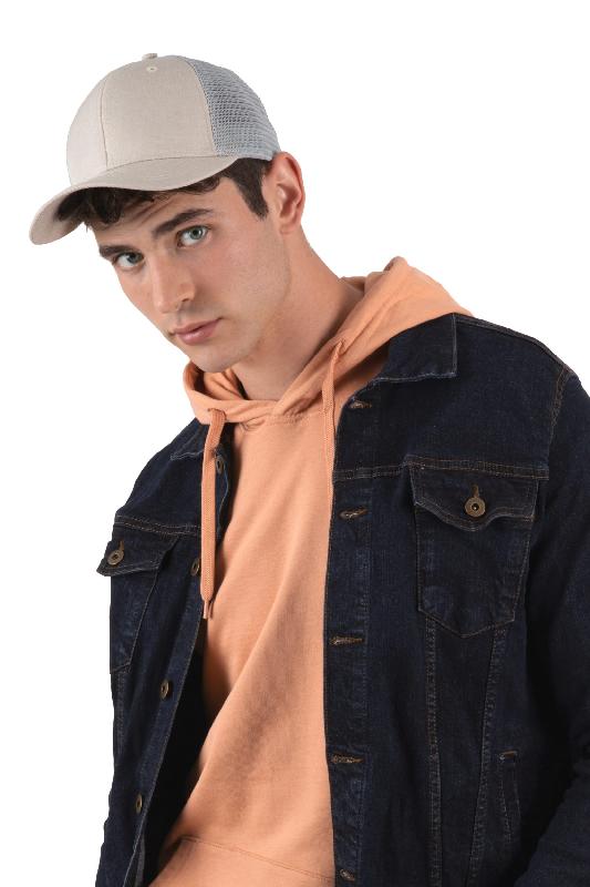 Casquette Urban Trucker - 6 panneaux - Visière incurvée - Réf: KP142_2