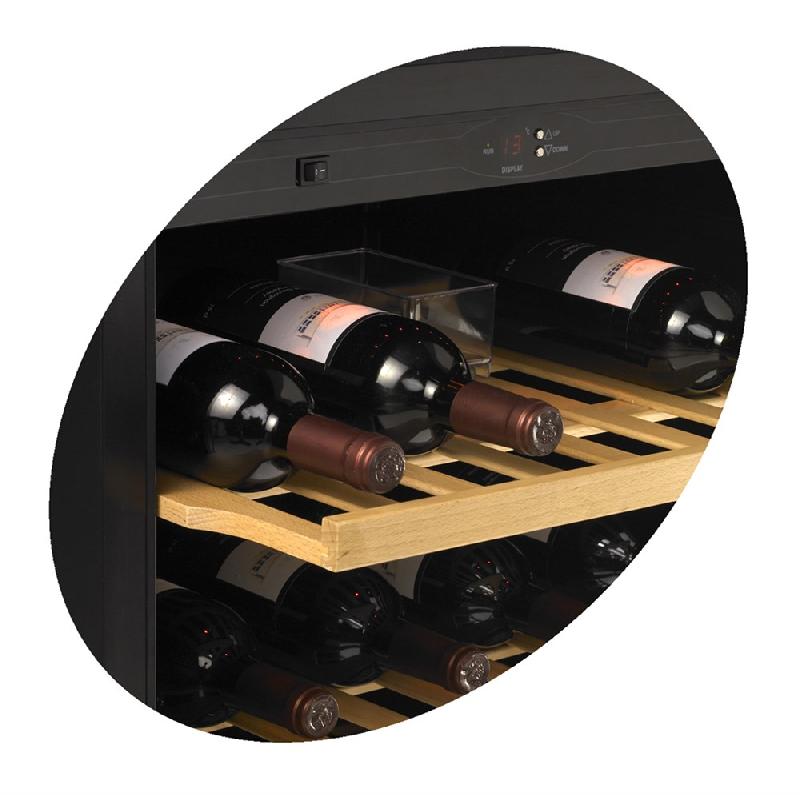Cave à vin inox 1 zone - 48 bouteilles | Tefcold - TFW200-S_2