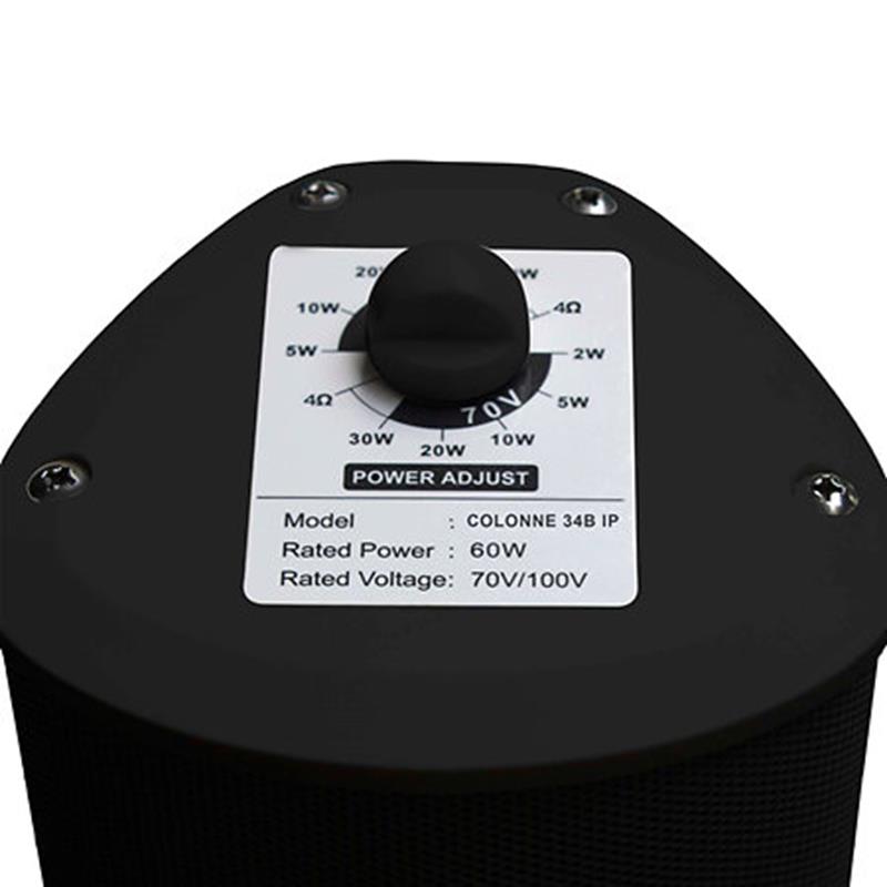 Colonne acoustique Definitive Audio 34B IP66 - 60 Watts - Enceinte extérieure/intérieure (La Paire)_2