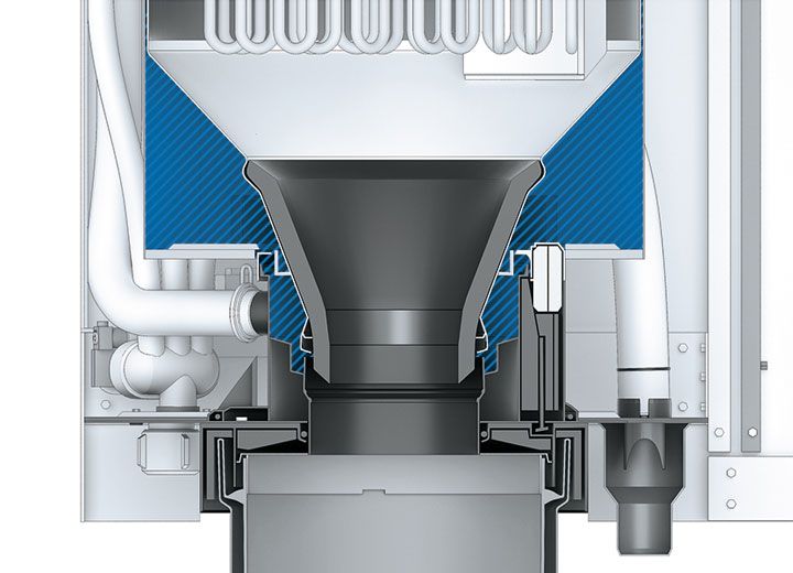 Humidificateur Condair RS adapté à toutes les qualités d'eau