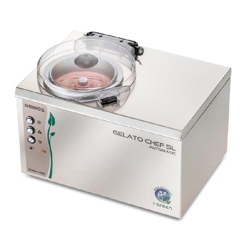 Turbine à glace professionnelle - Gelato Chef 5L Automatic i-Green | Nemox_2
