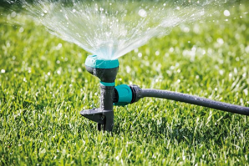 Arroseur circulaire 4 zones Mini Driver sur piquet - bleu_2