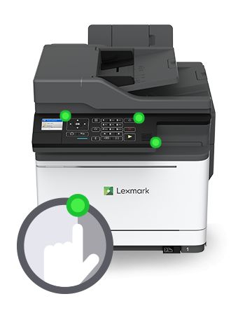 Cx420 series - imprimantes multifonctions - lexmark france - vitesse 23 pages par minute¹_2