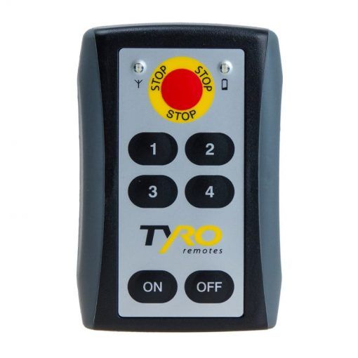 Musca - télécommande radio industrielle - tyro remotes -   2, 4, 6 voies_2