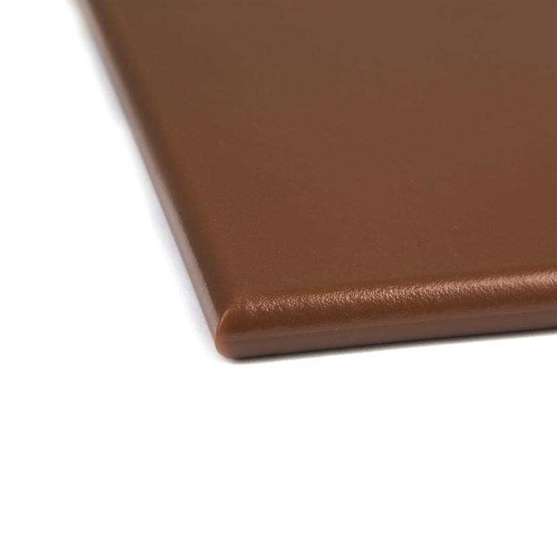 Petite planche à découper haute densité marron | Hygiplas - HC864_2