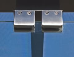 Abri vélos en voûte M - bardages en verre pour clarté et esthétisme - dimensions 2500 x 2635 x 2090 mm_2