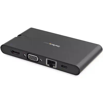 Adaptateur Multiport USB-C - Mini Dock USB Type C avec 4k HDMI ou 1080p VGA - 100W Power Delivery Pa_2