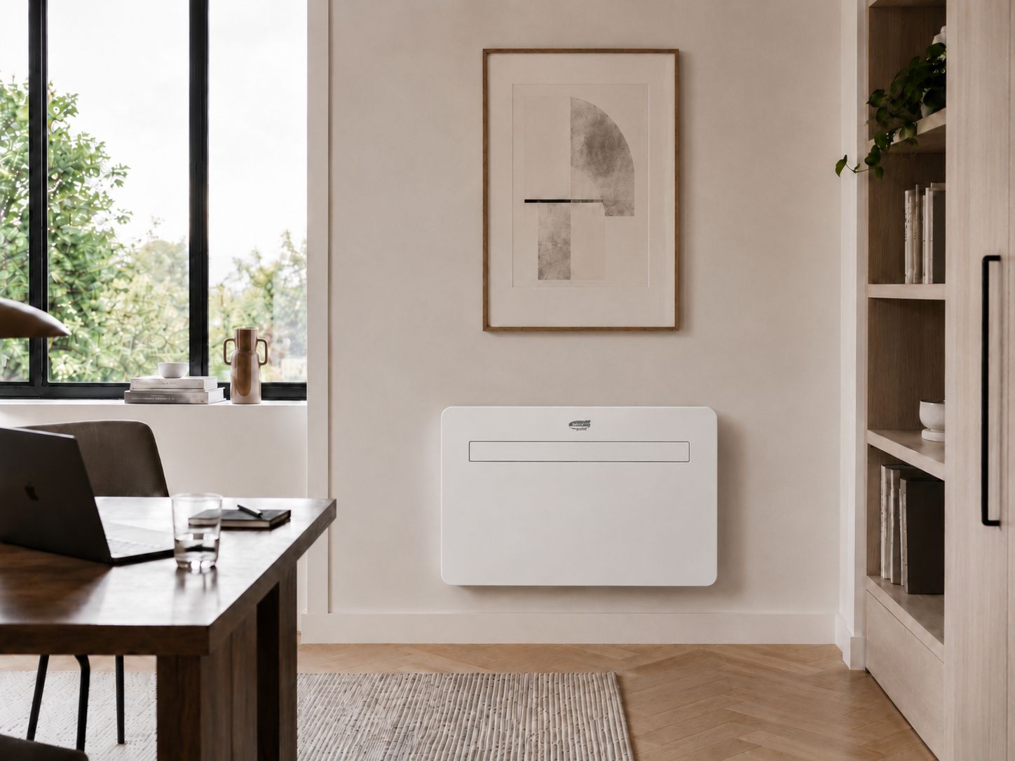 Climatiseur monobloc air-air double conduit, sans unité extérieure - compact et discret -  8 000 à 12 000 BTU/h - idéal pour  logements, bureaux et structures d'accueil - MOKA_2
