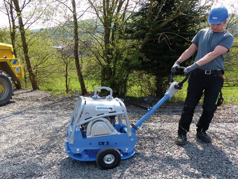 Plaque vibrante CR 3 avec force centrifuge de 35 kN