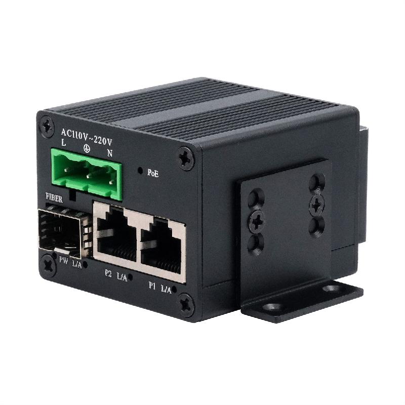 EXSYS EX-62010PoE-SFP Switch industriel Micro 2+1 ports PoE+ Gigabit_2