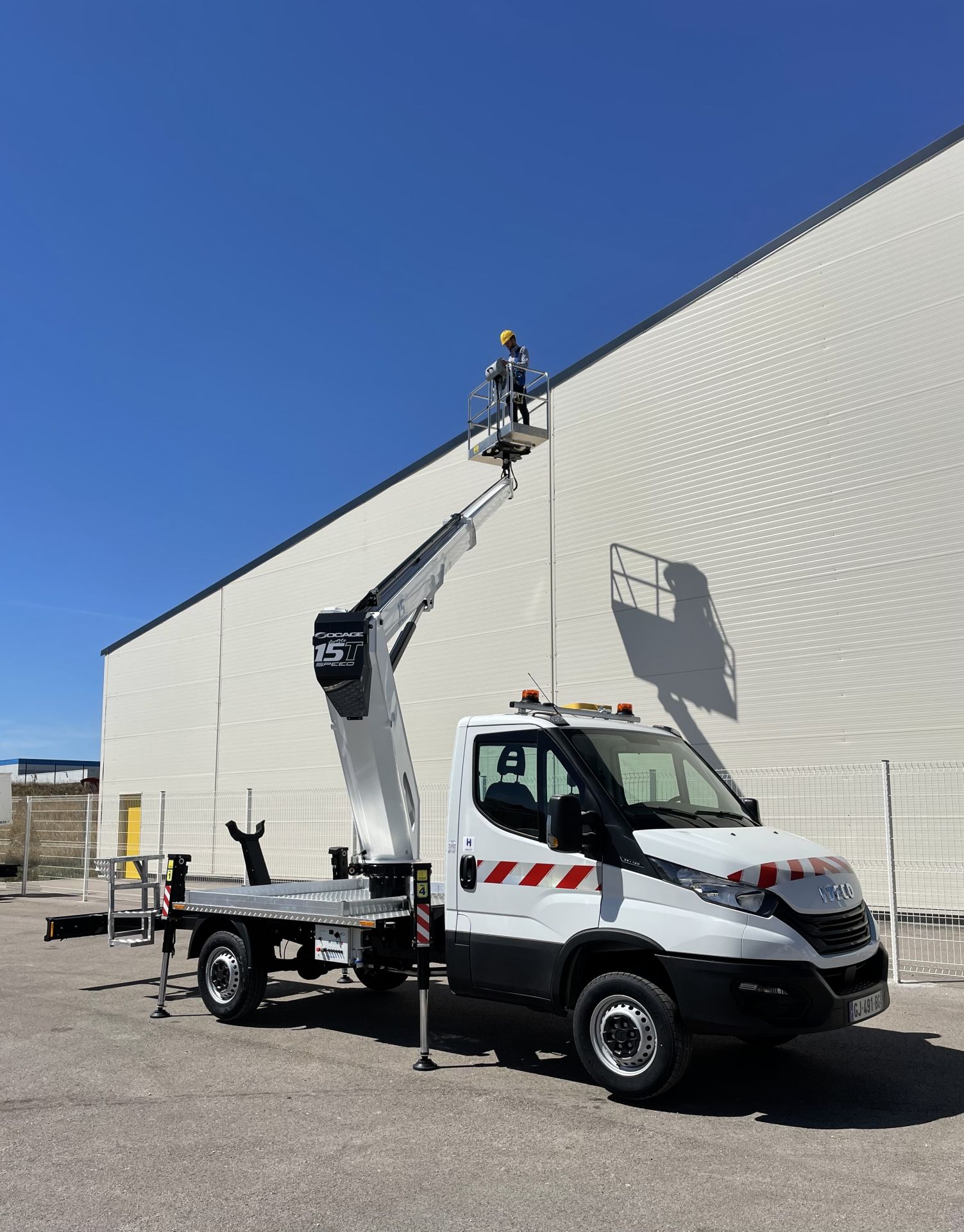 Nacelle télescopique 15t speed (h h) - camion nacelle_2