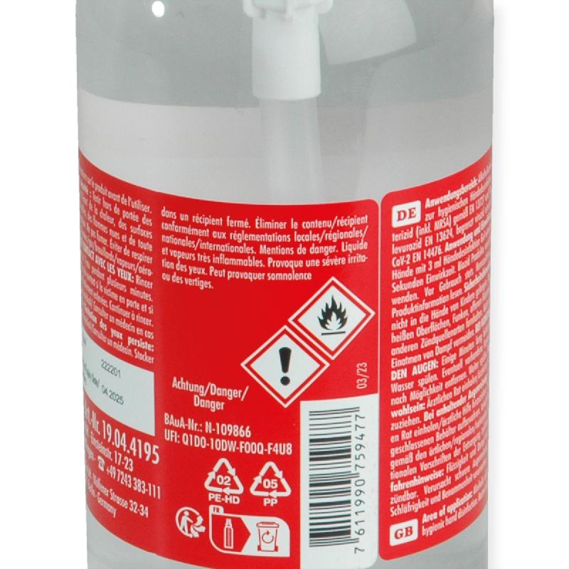 ROLINE Désinfectant pour les mains, 500ml_2