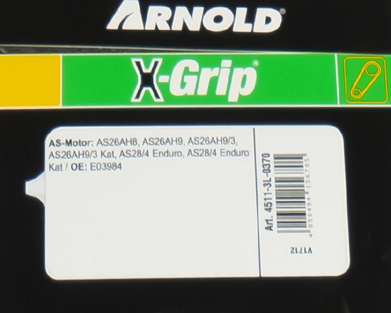 Courroie trapézoïdale X-Grip V - Type 3L370_2