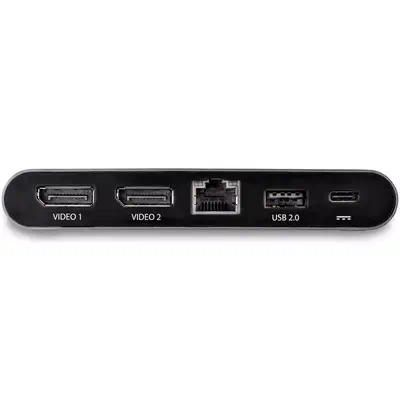 Dock USB-C à  double affichage Displayport 4K - Mini Station d'Accueil - Power Delivery Passthrough 1_2