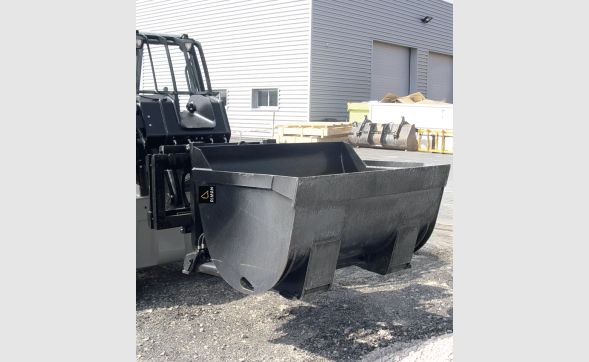 Godet vrac sur fourches de chariot élévateur - riman - 12 capacités : 442 à 1573 l_2