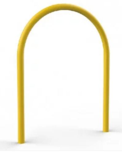 Arceau Vélos Toscane - Galva ou Peint - Largeur 800 mm - Hauteur 1000 mm - Tube acier Ø 48 mm - 7 Jours Chrono_2