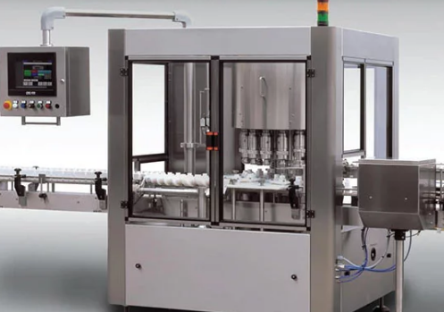 Machine monobloc multifonction pour le rinçage, le remplissage et le bouchage de bouteilles en verre ou en PET - 1000 à 40000 pièces/h -TRIBLOC_2
