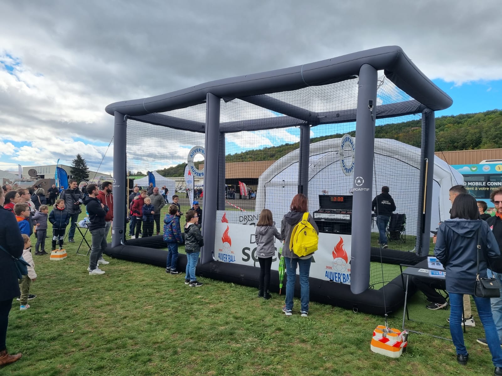 Cage à toit plat - air drone arena_2