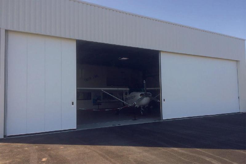 Porte industrielle latérale lisse - 5000 / 2750_2